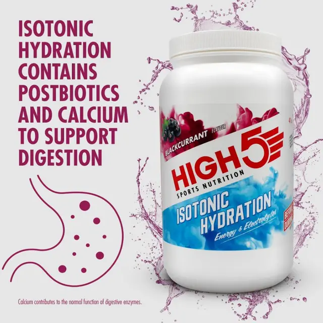 HIGH5 Isotonic Hydration Drink Solbær 1.23kg, Pulver 