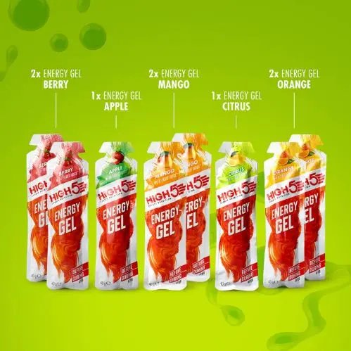HIGH5 EnergyGel Taster Pack 8pk, 40gr 