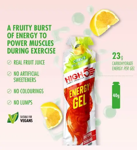 HIGH5 EnergyGel Taster Pack 8pk, 40gr 