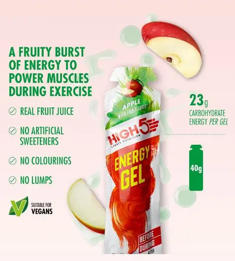HIGH5 EnergyGel Taster Pack 8pk, 40gr 