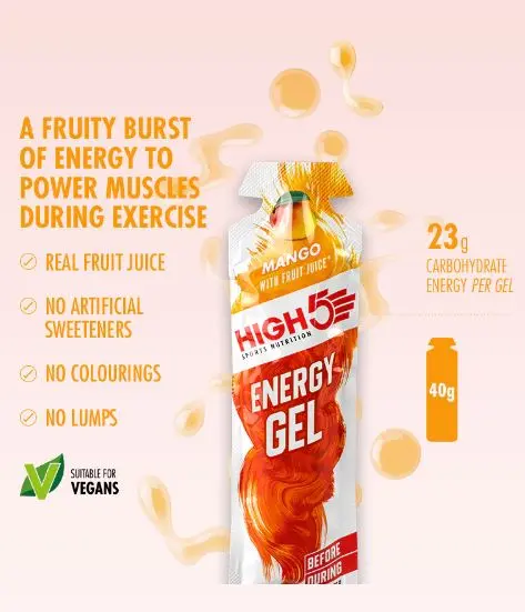 HIGH5 EnergyGel Taster Pack 8pk, 40gr 