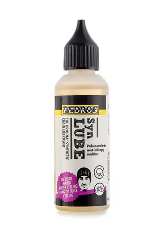 Pedro's Syn Lube Olje 50ml Olje for våte forhold, Dryppflaske