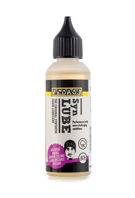 Pedro's Syn Lube Olje 50ml Olje for våte forhold, Dryppflaske 
