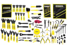 Pedro's Master Bench Tool Verktøysett 121 deler, (Box A + B)