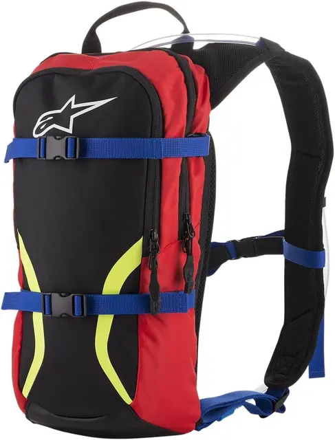 Alpinestars Iguana Hydration Drikkesekk Sort/Rød, 6l kapasitet, 1.5l blære 