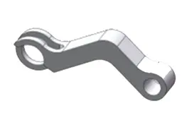 KS LEV 272 Utløser Arm Alu, P3923