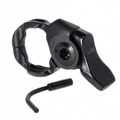 KS KGSL Remote Hendel Alu/Alu m/føringshylse, alu, universal, Ø22.2mm 