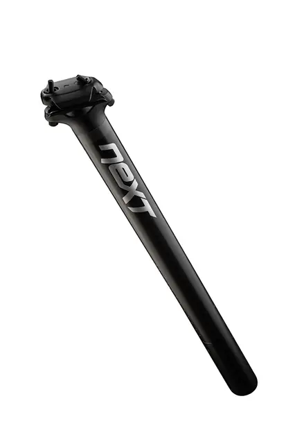 Race Face Next Setepinne 400mm, sort, Carbon, 250gr 