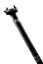 Race Face Ride XC 0SB Setepinne Sort 375mm, 27.2mm 295gr ALU 