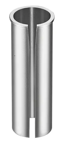Setepinneforing Ø 30.9mm / 31.6mm Sølv, alu, 30.9x31.6x90mm