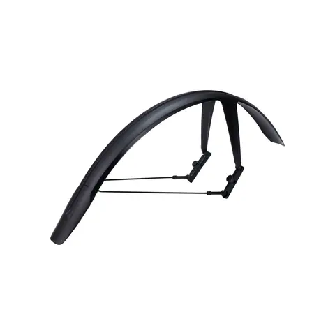BBB DiscGuard Plus BFD-66R Bakskjerm 28"/42-57mm, Sort, Plast