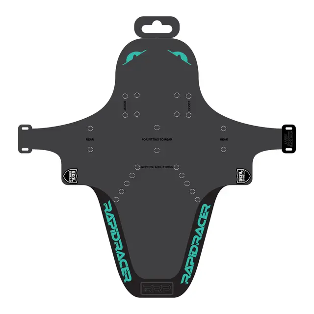 RRP Enduroguard v4.2 L Turkis Til gaffel/bakrammer, inkl. strips 