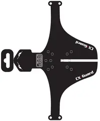 RRP CX-Guard Cyclocross Skjerm Sort Til gaffel, inkl. strips