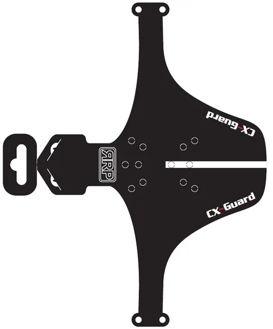RRP CX-Guard Cyclocross Skjerm Sort Til gaffel, inkl. strips 