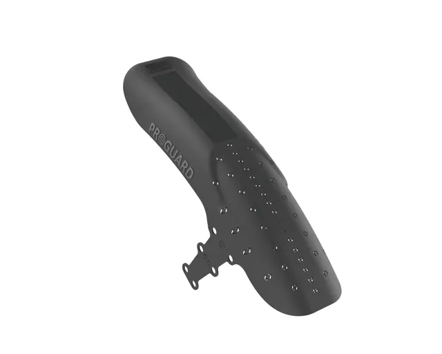 RRP ProGuard Rear MINI Bakskjerm Sort Til Bakramme, opptil 3" dekk, 325mm,127g 