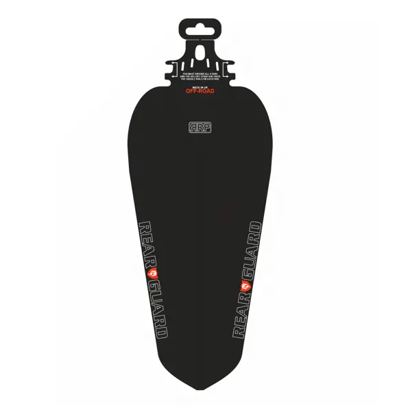RRP RearGuard MTB Bakskjerm Sort Festes under setet, 33gr 
