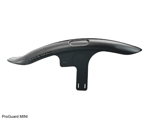 RRP ProGuard MINI v2 Forskjerm Sort Til gaffel, opptil 3" dekk, 386mm, 85gr 