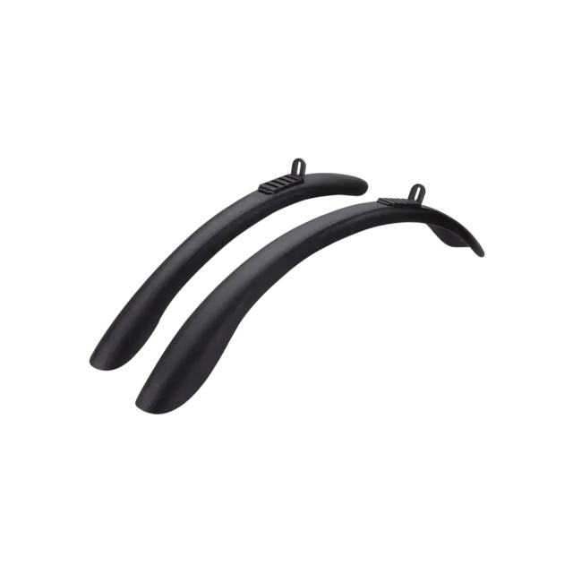 BBB Rainwarriors II BFD-01 Skjermsett 26"-28", Clip-on sort plast 