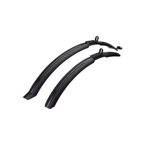 BBB RainProtectors BFD-25 Skjermsett 26"-28", Clip-on sort plast