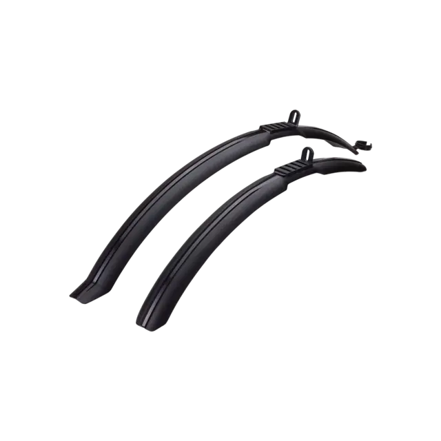 BBB RainProtectors BFD-25 Skjermsett 26"-28", Clip-on sort plast 