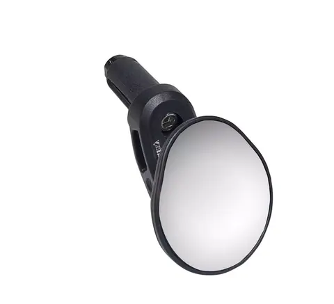 Hafny SpyDrop Universal Speil Sort, HD-glass, 55x60mm, styreende