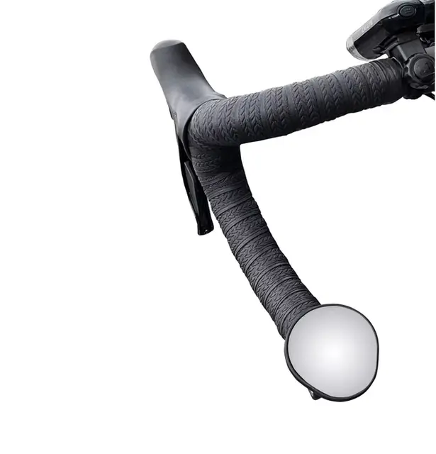 Hafny SpyDrop Universal Speil Sort, HD-glass, 55x60mm, styreende 