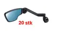 BBB CityView BBM-05 Venstre Speil 20-stk, Sort, ø22.2-25.4mm klemme