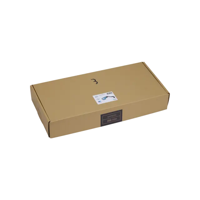 BBB CityView BBM-05 Venstre Speil 20-stk, Sort, ø22.2-25.4mm klemme 