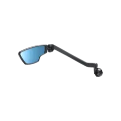 BBB CityView ComfortBBM-06 Venstre Speil Sort, ekstra lang, ø19-26mm klemme