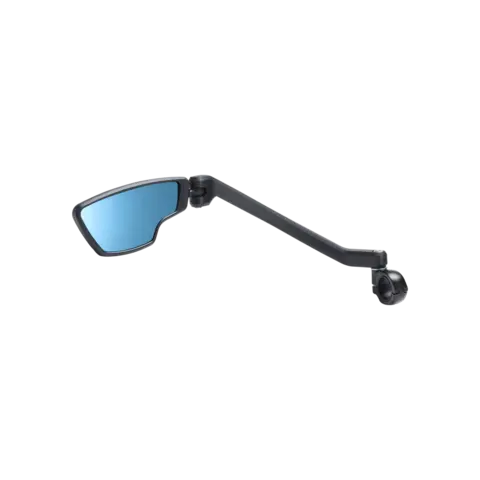 BBB CityView ComfortBBM-06 Venstre Speil Sort, ekstra lang, ø19-26mm klemme