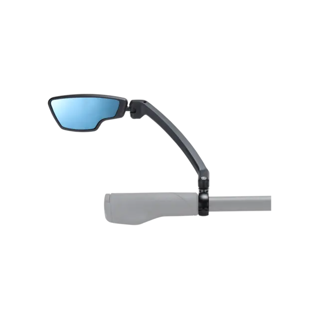 BBB CityView ComfortBBM-06 Venstre Speil Sort, ekstra lang, ø19-26mm klemme 