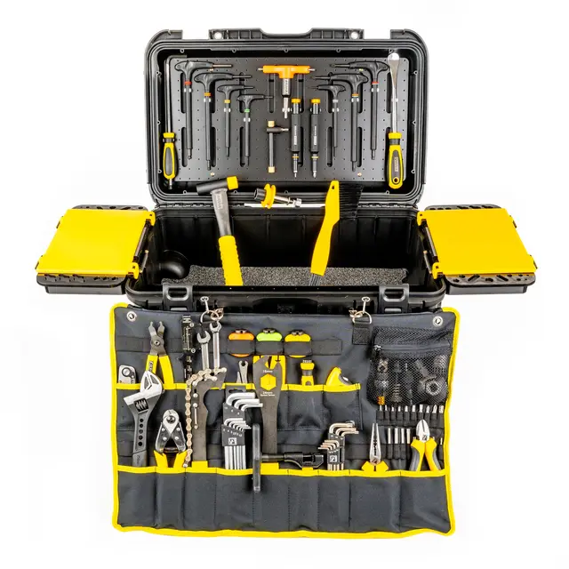 Pedro's Master Tool Kit 4 Verktøykoffert Proft verktøysett til sykkelmekk 