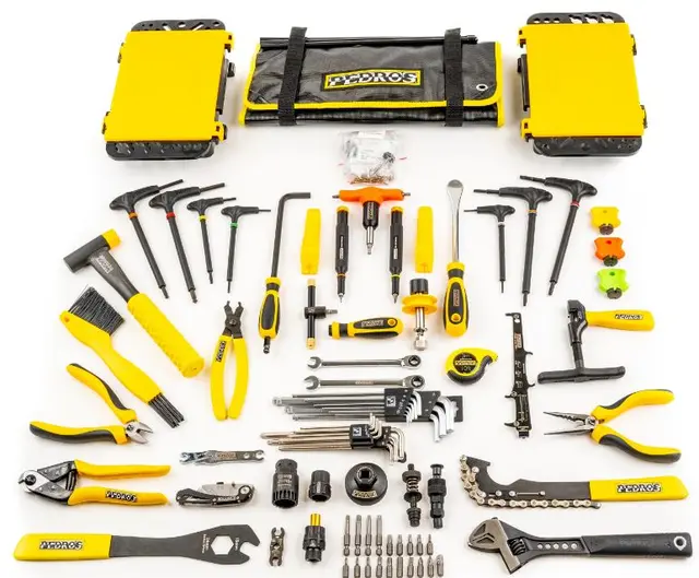 Pedro's Master Tool Kit 4 Verktøykoffert Proft verktøysett til sykkelmekk 