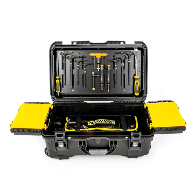 Pedro's Master Tool Kit 4 Verktøykoffert Proft verktøysett til sykkelmekk 