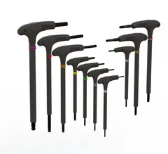 Pedro's Pro T/L Hex&amp;Torx Sett II 10-Delt, Unbrako/Torx, med lomme