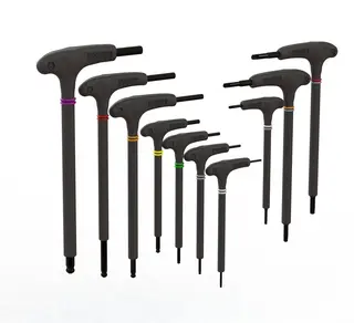 Pedro's Pro T/L Hex&amp;Torx Sett II 10-Delt, Unbrako/Torx, med lomme