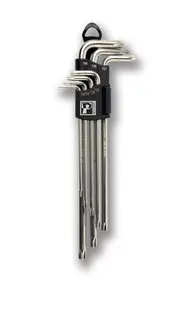 Pedro's L Torx Set Torxsett 7 delt sett med holder