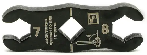 Pedro's Crowfoot Momentnøkkel Adapter 1/4" skralle, 7 og 8mm Fastnøkkel