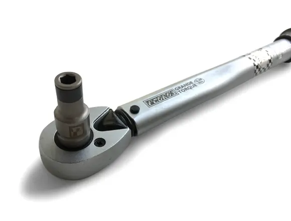 Pedro's Grand Torque Momentnøkkel 10-80nm, 3/8"-1/2"-1/4" 