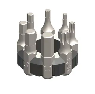 Pedro's Multi-Torque Bits Sett 8 bits