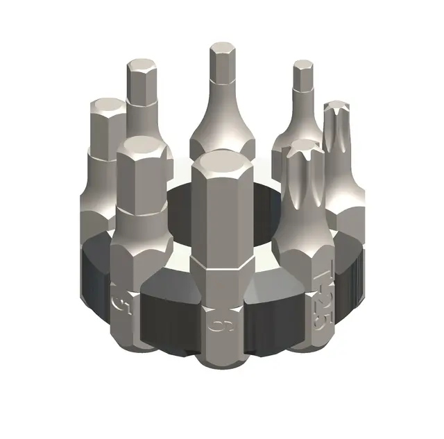 Pedro's Multi-Torque Bits Sett 8 bits 