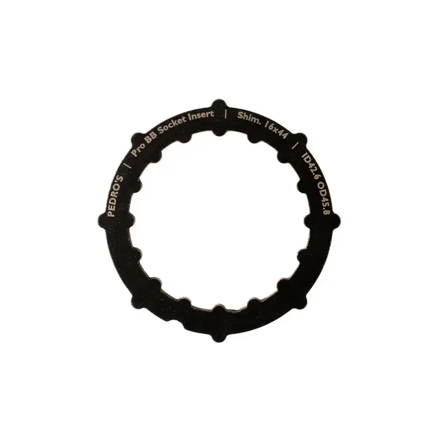 Pedro's Pro BB Kranklageravtager Til Socket holder, Shim. 16x44 
