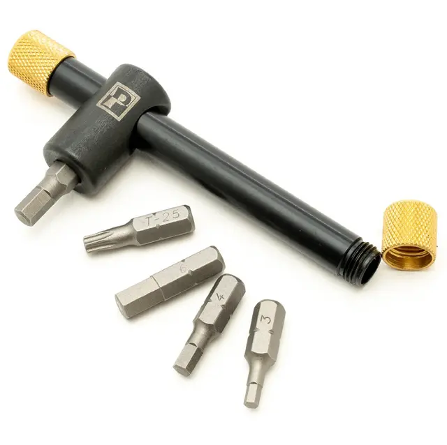Pedro's T-Handle Bit Driver Unbrakosett 3, 4, 5, 6mm unbrako T25 Torx 