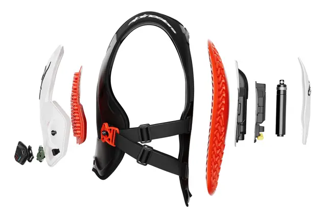 Alpinestars Tech-Air MX Bryst/Ryggplate Airbag, ink. patron, level 2/1 