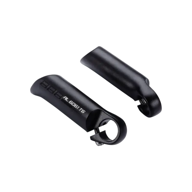 BBB Three-D Forged BBE-08 Bar Ends Sort Ergo, Alu, 105mm, 119gr 