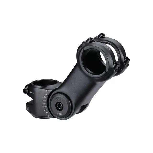 BBB HighSix BHS-29 Justerbart Stem OS 31.8  x +40/-40, sort, alu, 264gr 