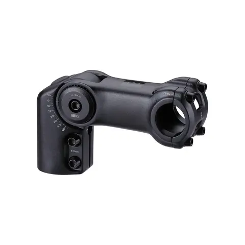 BBB HighFix BHS-34 Justerbar Stem 25.4 x +60/-40, sor,t alu, 283gr