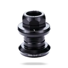 BBB TreadAround BHP-15 Styrelager 1" m/gjenger sort alu/stål