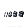BBB LightSpace BHP-36 Foring Sett 1 1/8"x 5,10,15,20mm sort alu, 20 gr
