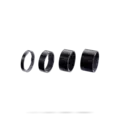 BBB UltraSpace BHP-35 Carbon Foring Sett 1 1/8" x 5,10,15,20mm sort carbon, 13 gr